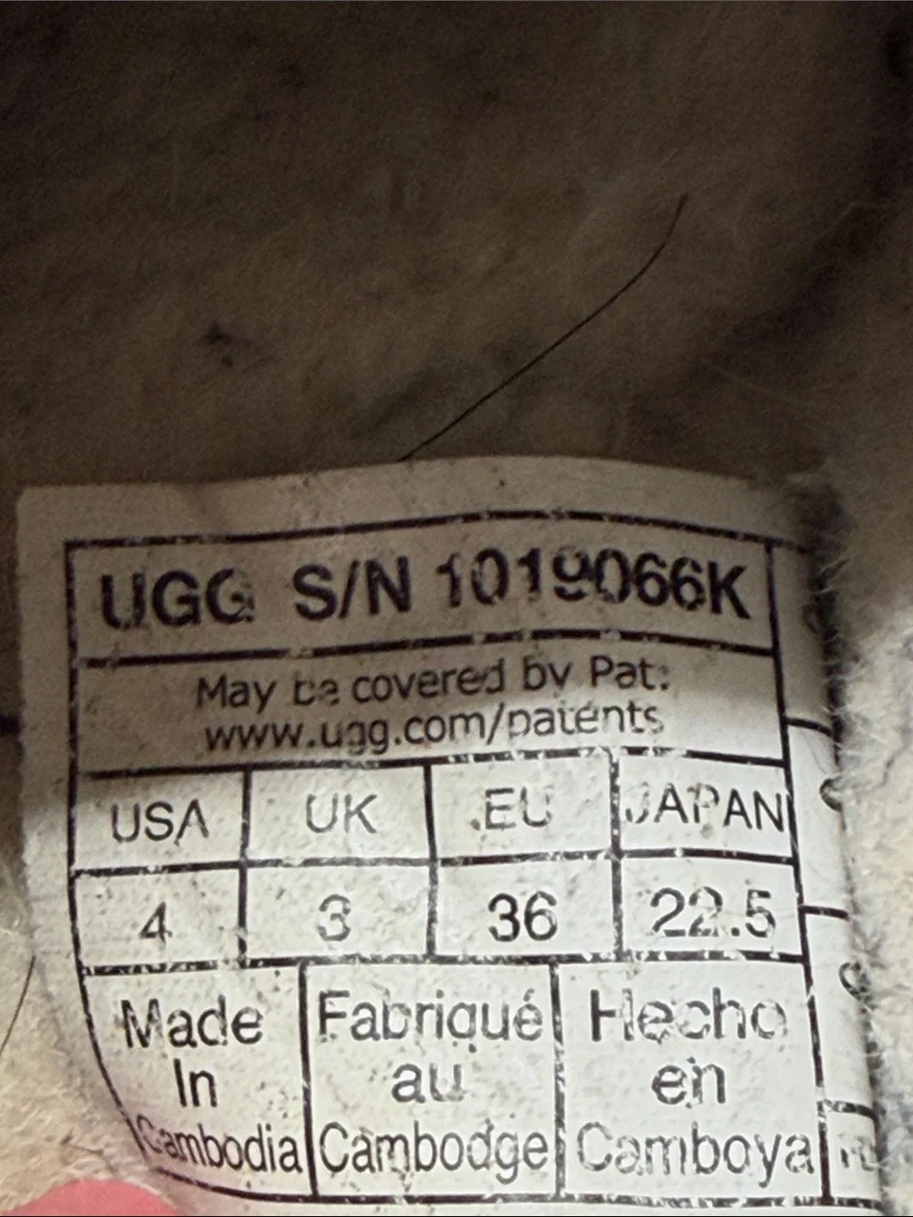Used UGG Suede Shearling Slip-on Clog Size 4